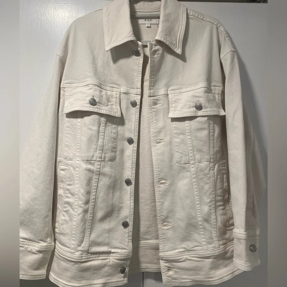 NWT A.L.C. Dean Denim Jacket - Picture 8 of 9